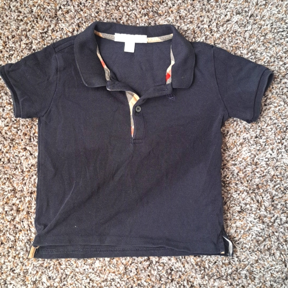 Burberry boy polo shirt